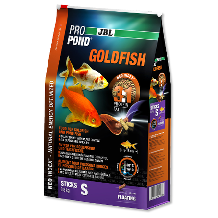 JBL ProPond Goldfish S Корм для небольших золотых рыбок, палочки – интернет-магазин Ле’Муррр